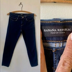 Banana Republic Dark Wash Skinny Jeans